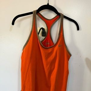 Nike orange tank top
